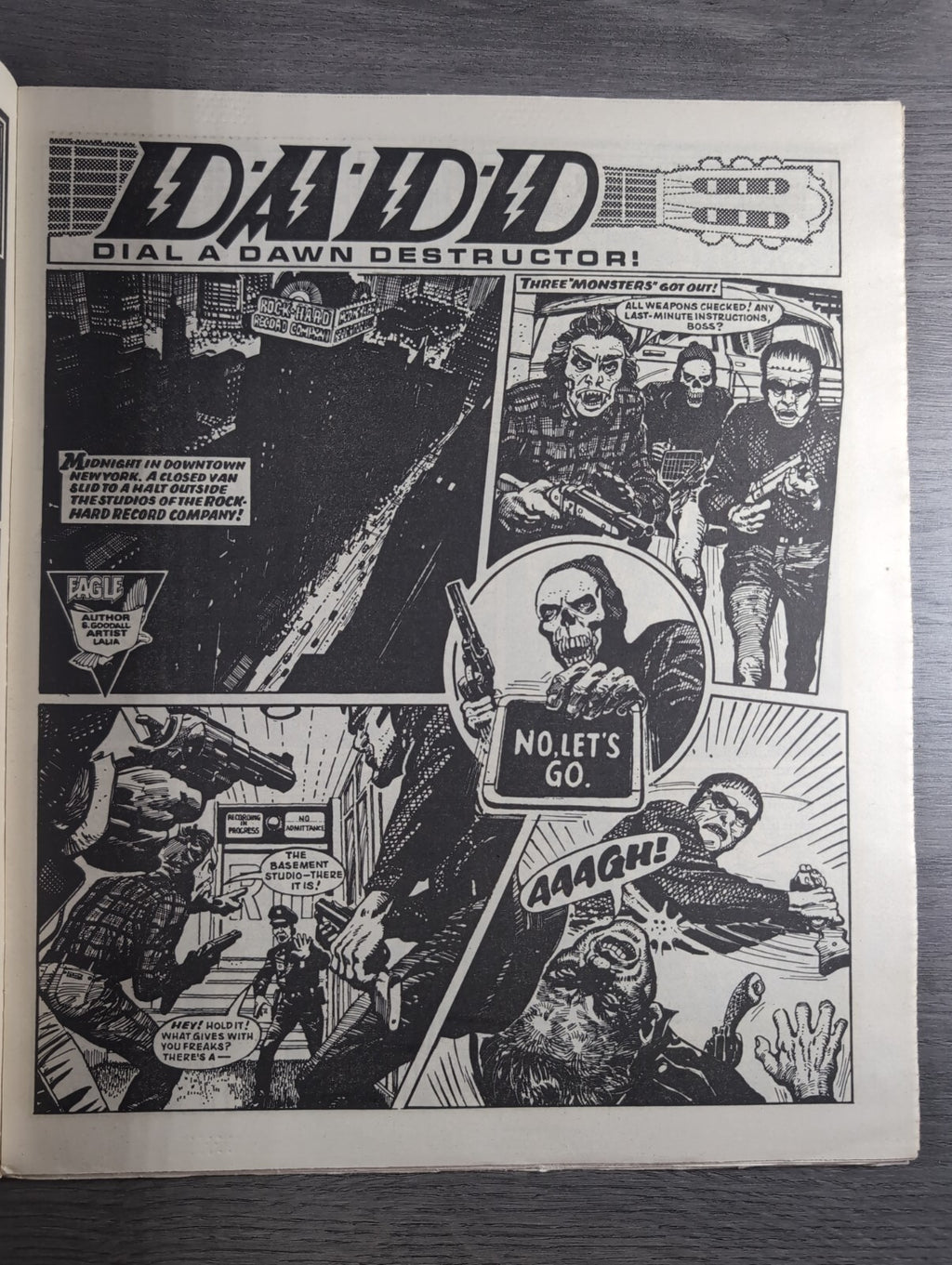 Eagle Comic Issue No. 209 22nd March 1986 Vintage Retro UK Comic