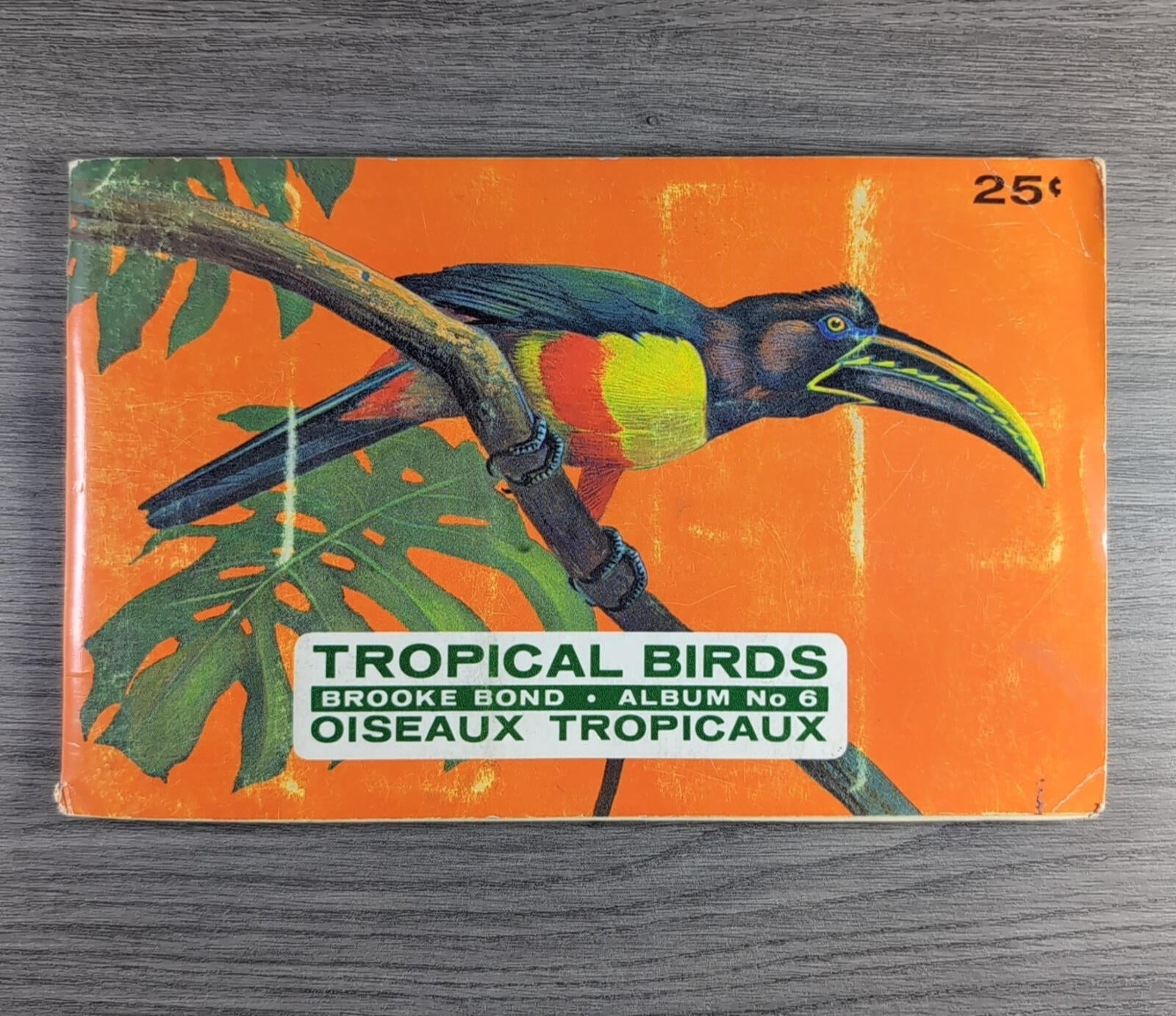 Brooke Bond Tea Picture Card Album No 6 Tropical Birds Complete Set Canada Issue