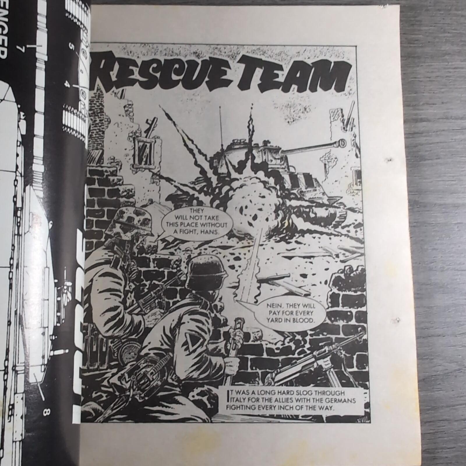 Commando Comic 2485 Rescue Team Vintage War Comic