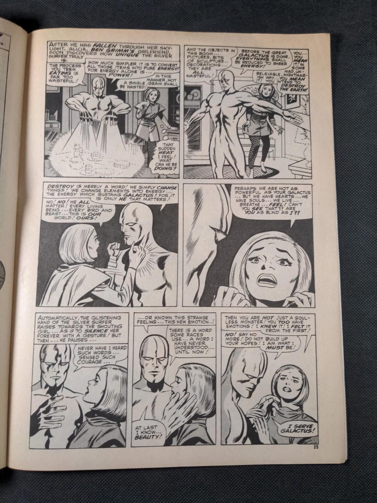 Marvel UK Comic Mighty World of Marvel Issue No 106 October 1974 Vintage - Retrorama UK