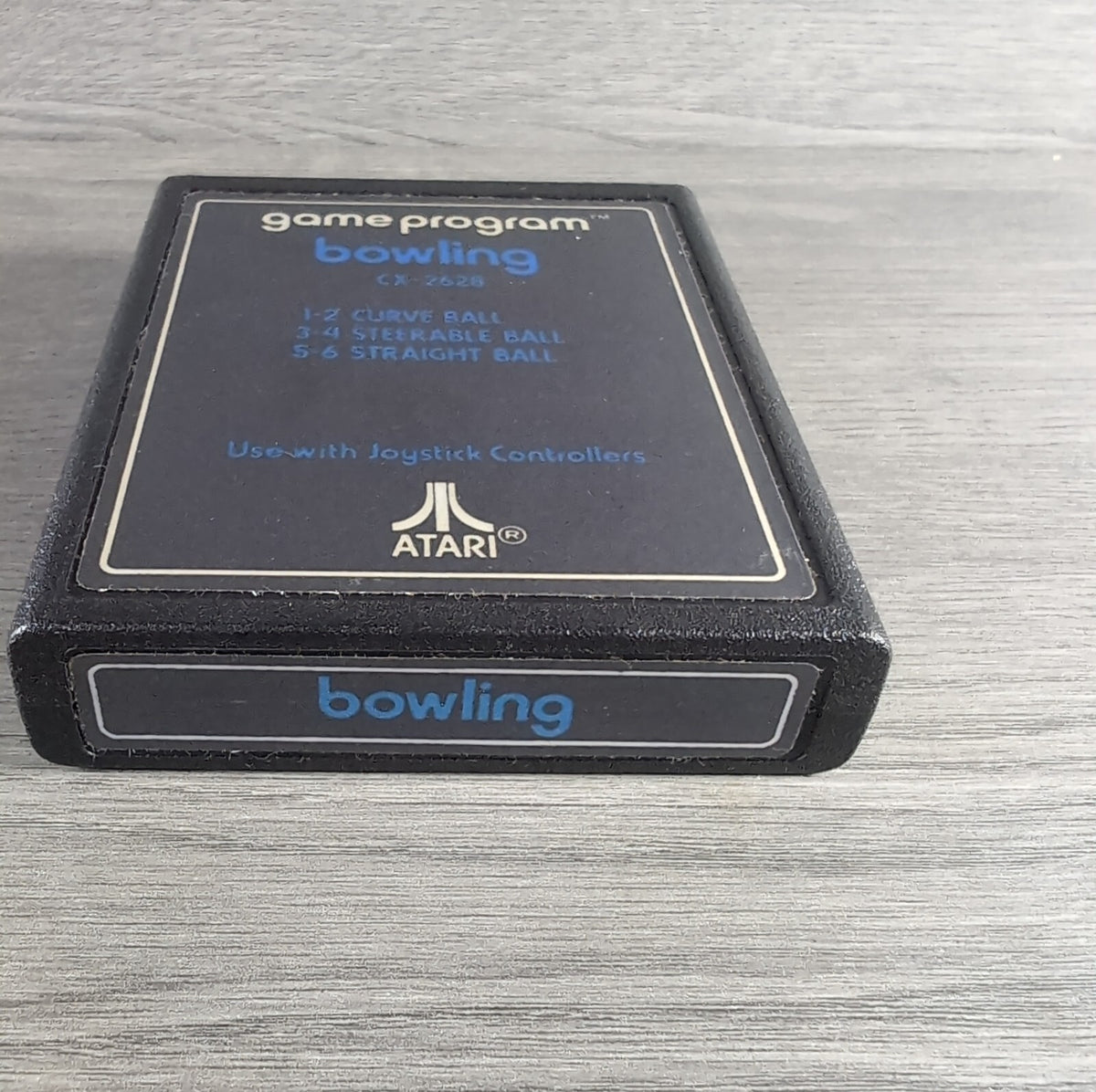 Bowling Atari 2600 Game CX2628 Cartridge & Manual Boxed CIB Tested & Working