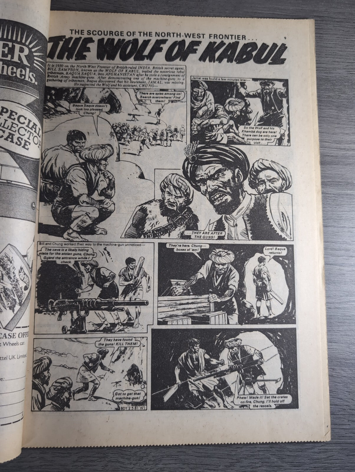Buddy Comic Issue No 12 2nd May 1981 Vintage Retro Comic