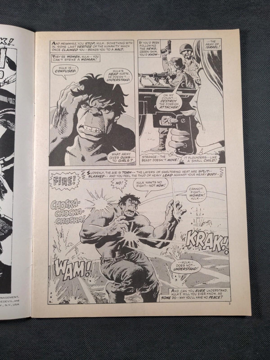 Mighty World of Marvel Issue No 121 January 1975 Marvel UK Vintage Comic - Retrorama UK