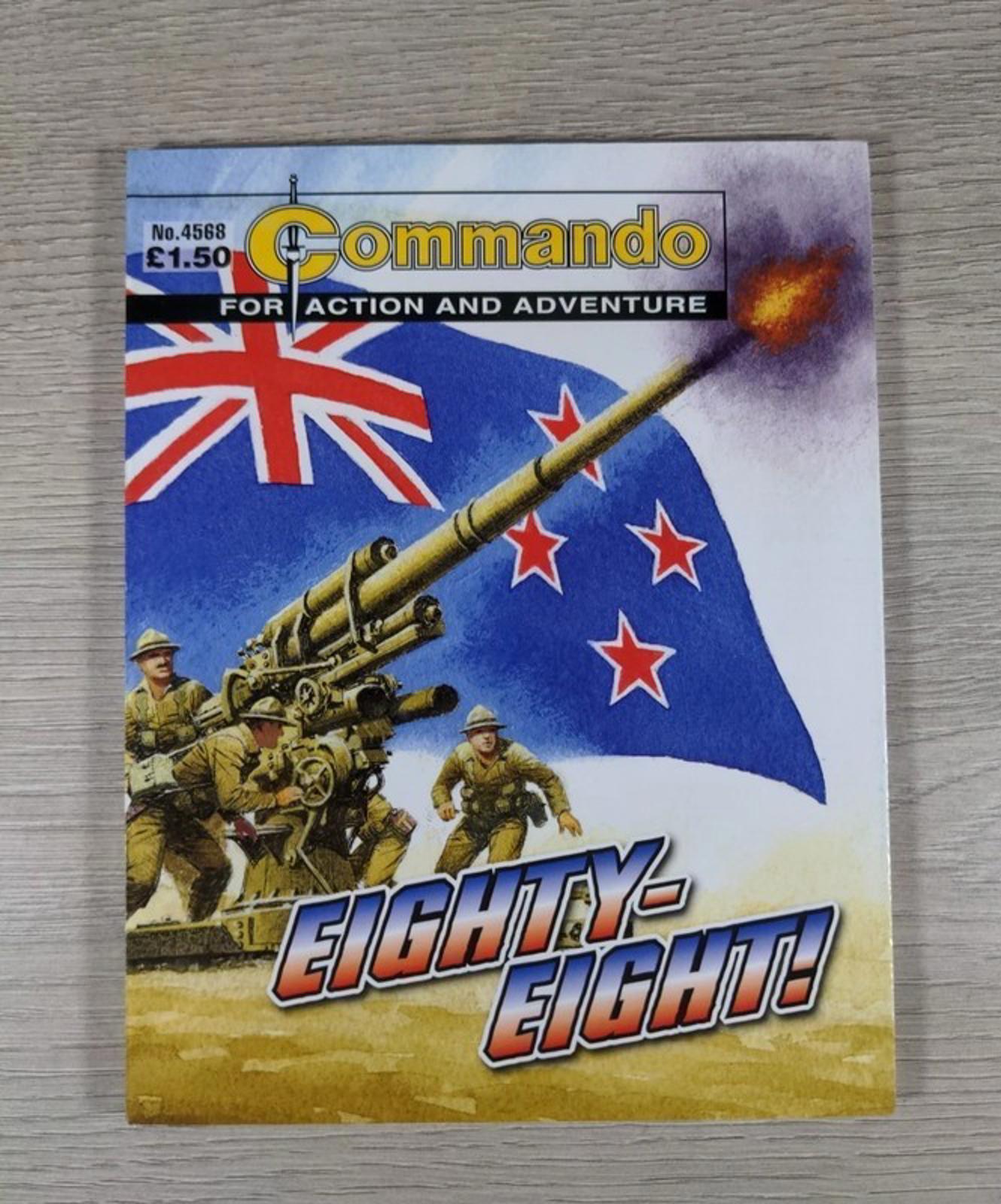 Commando Comic Issue Number 4568 Eighty Eight! - Retrorama UK
