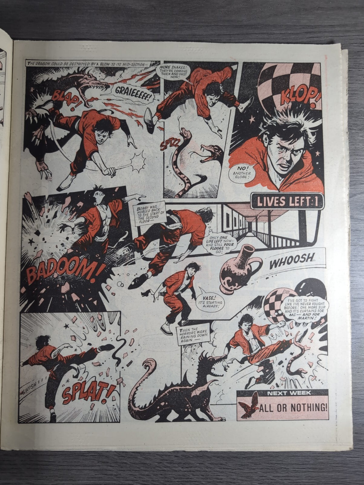 Eagle Comic Issue No. 229 9th August 1986 Vintage Retro UK Comic