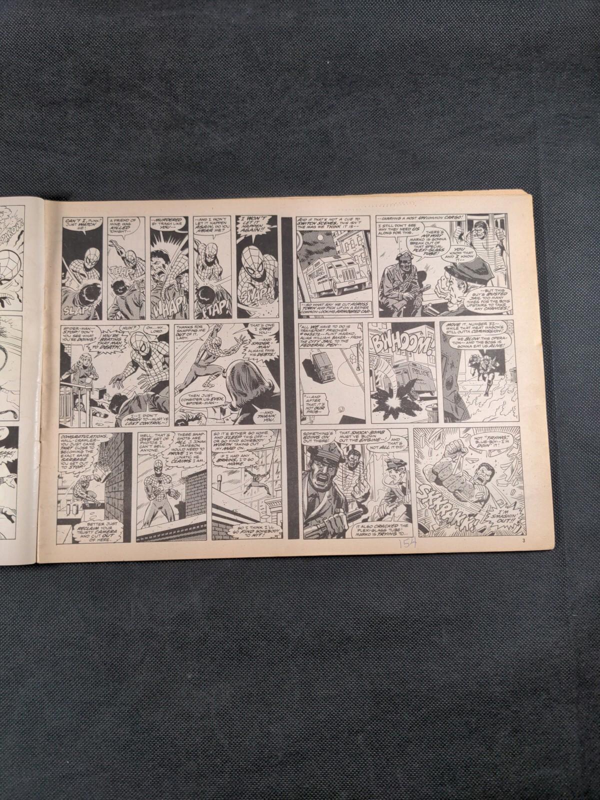 Marvel Comics  - Super Spider -Man - Issue No 207 January 1977 - Retrorama UK