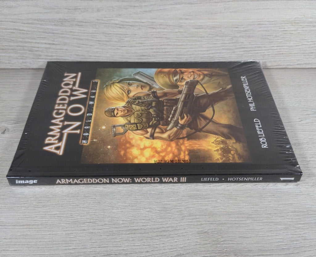 Armageddon Now: World War III by Phil Hotsenpiller Hardcover Graphic Novel