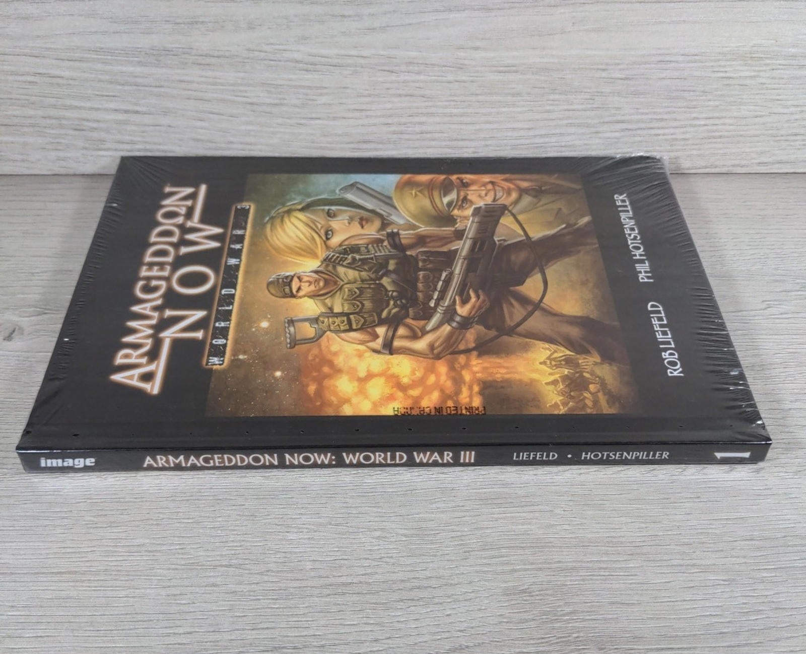 Armageddon Now: World War III by Phil Hotsenpiller Hardcover Graphic Novel - Retrorama UK