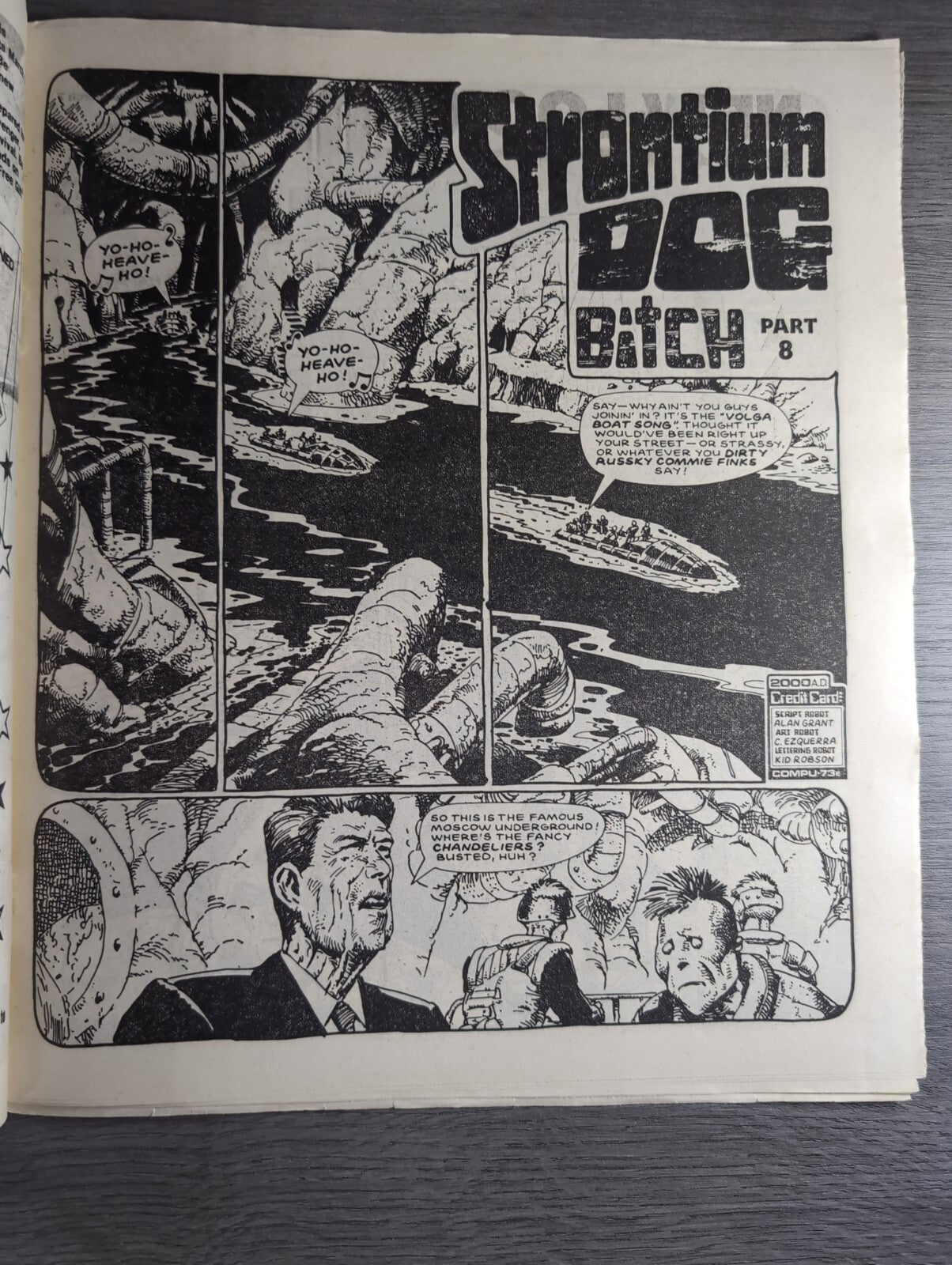 2000AD Prog 512 Featuring Judge Dread Comic 7th March 1987 Vintage Retro Comic