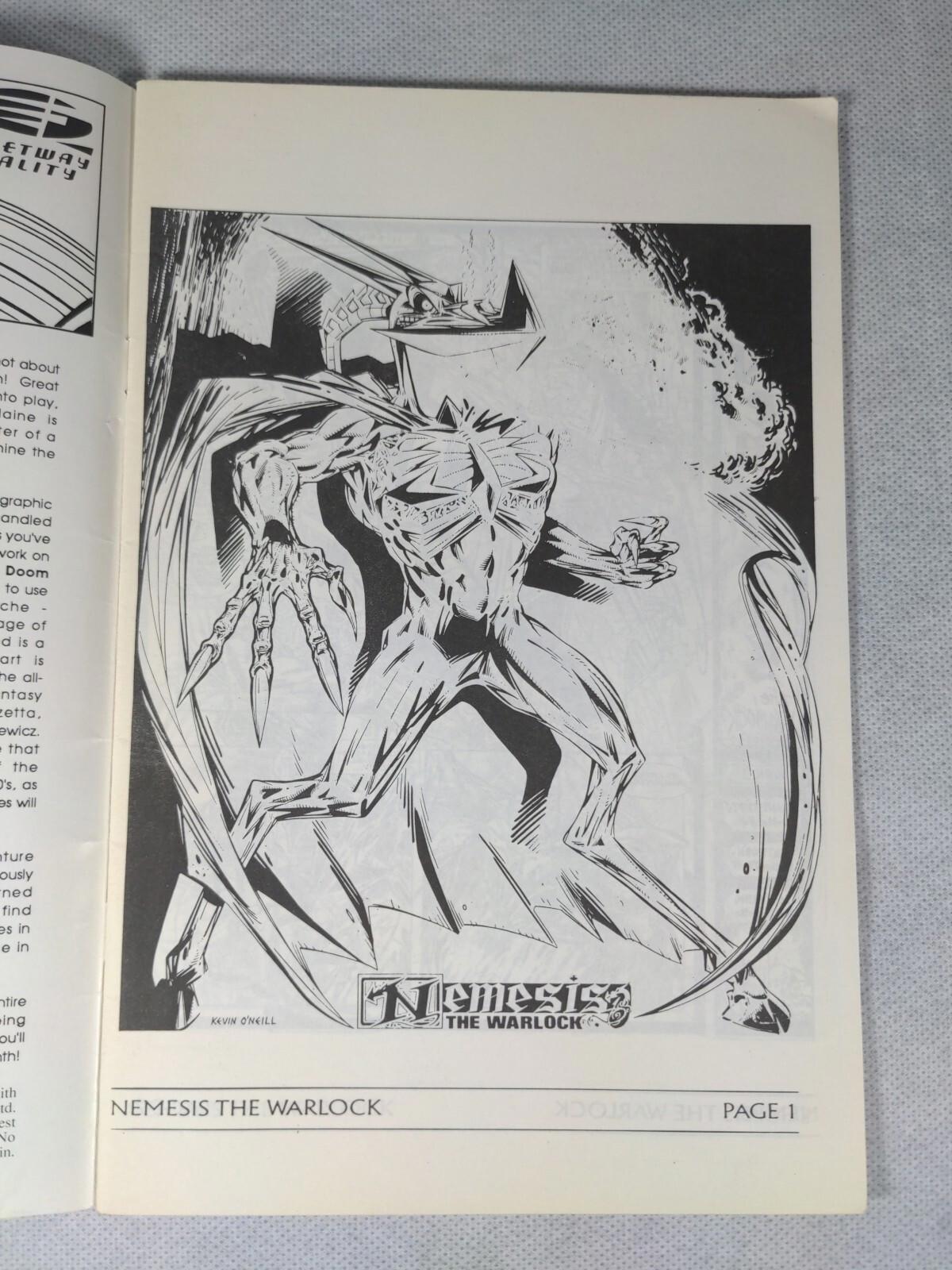 Nemesis The Warlock #4 Fleetway Quality Comics Alien Terror Mils & O'Neil - Retrorama UK