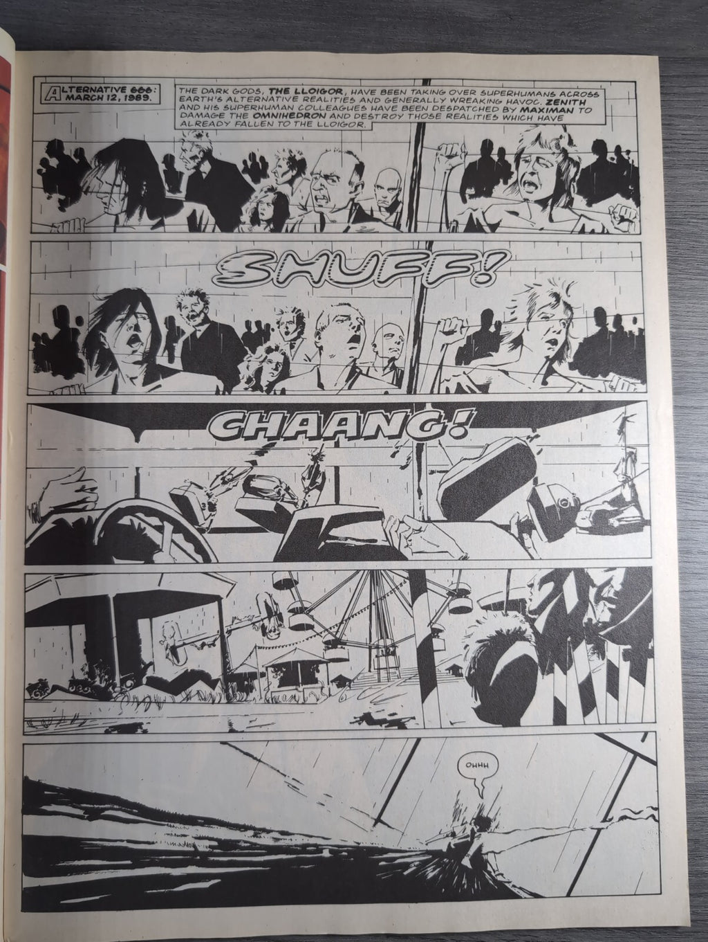 2000AD Prog 650 Featuring Judge Dread Comic 28th Oct 1989 Vintage Retro Comic - Retrorama UK