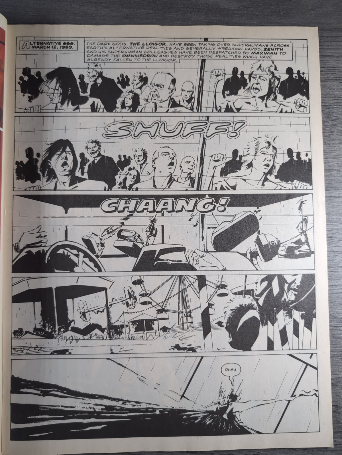 2000AD Prog 650 Featuring Judge Dread Comic 28th Oct 1989 Vintage Retro Comic - Retrorama UK