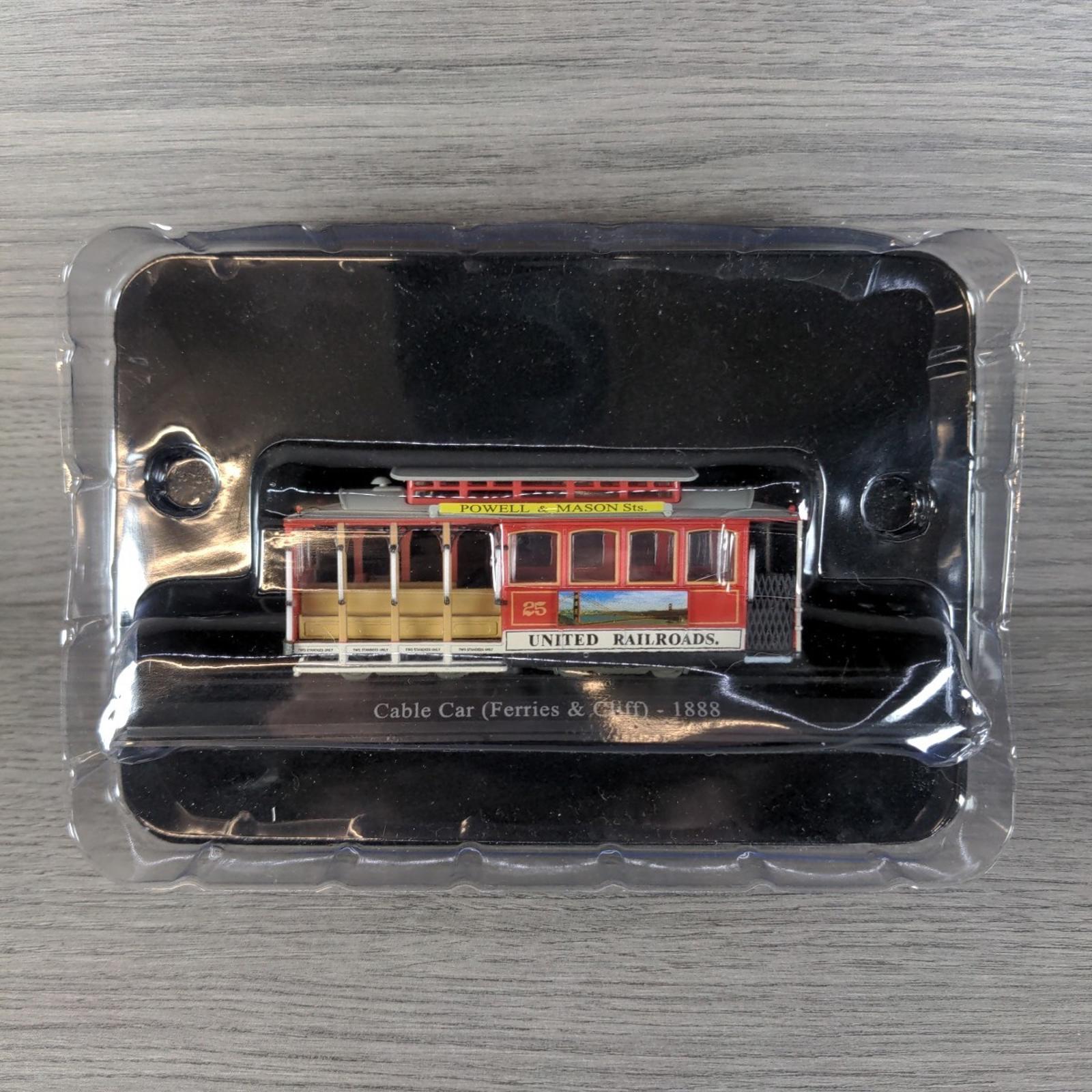 Atlas Editions Trams Of The World Cable Car (Ferries & Cliff) - 1888 Model