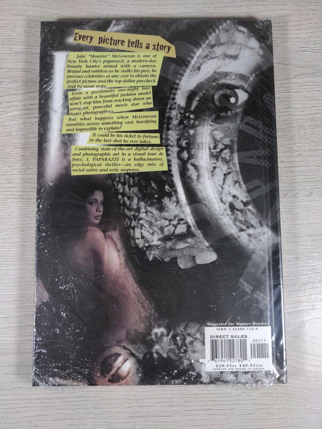 I, Paparazzi: Vertigo DC Comics Hardcover Graphic Novel By Pat McGreal