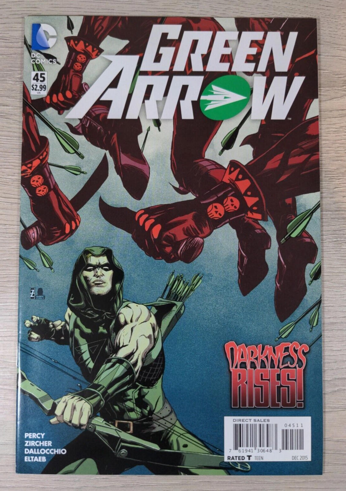 DC Comics: Green Arrow Darkness Rises Issue Issue December 2014