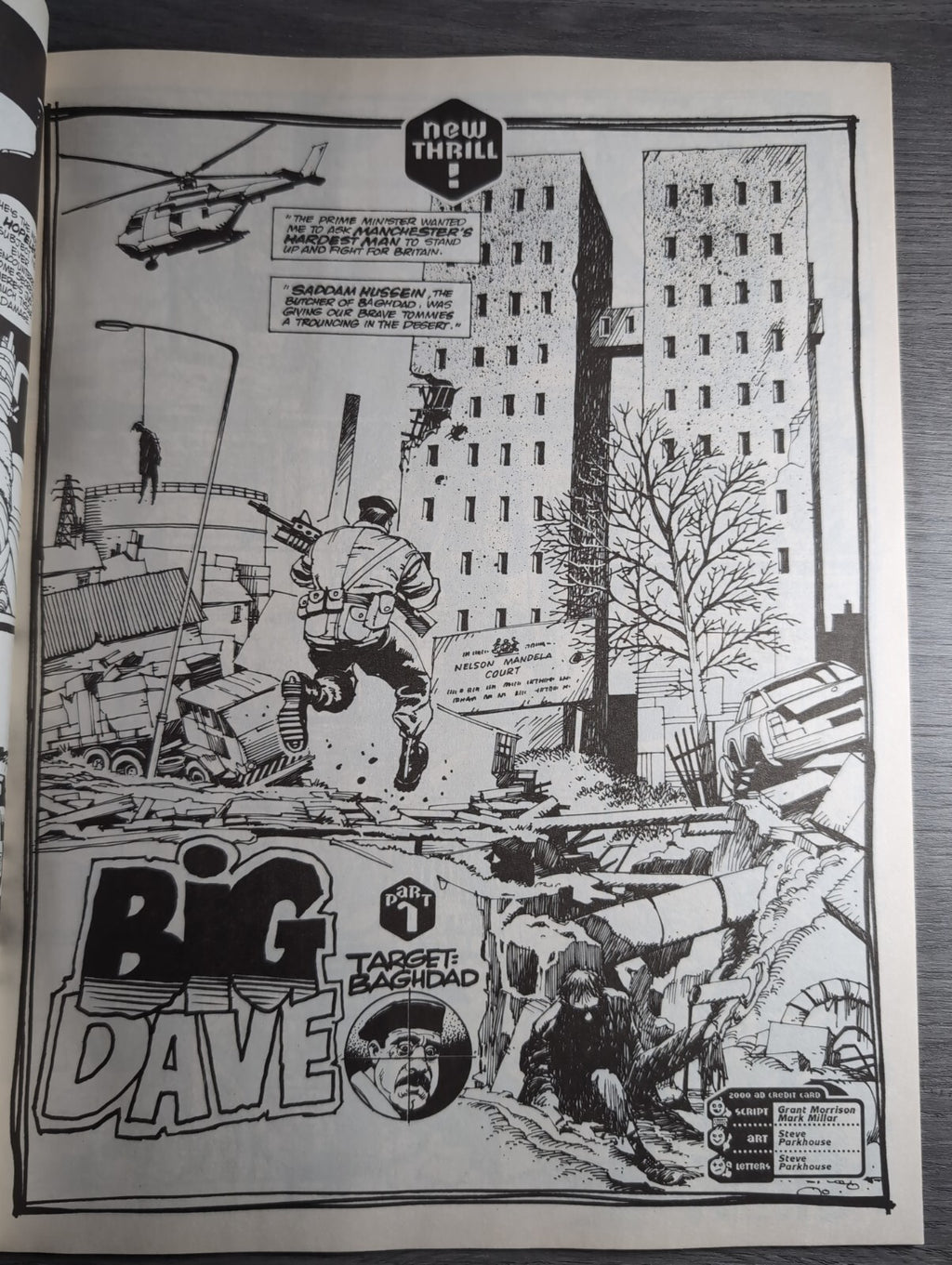 2000AD Prog 842 Featuring Judge Dredd Comic 3rd July 1993 Vintage Retro Comic