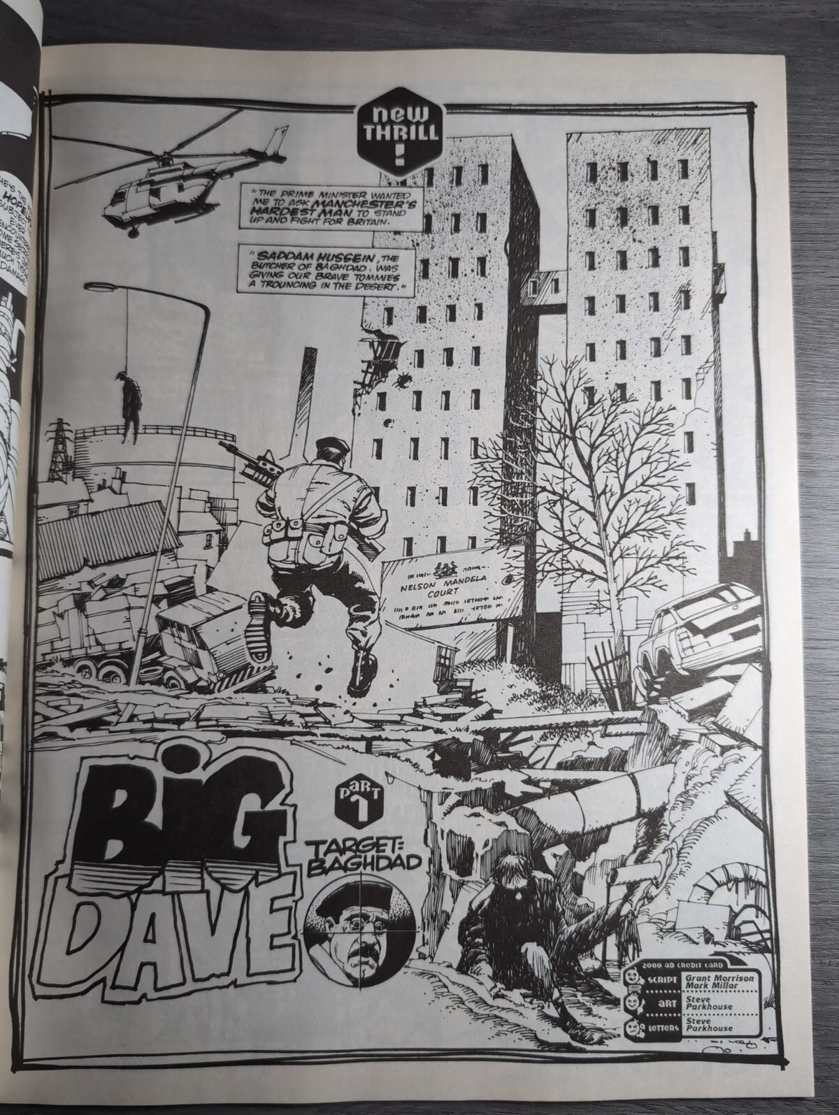 2000AD Prog 842 Featuring Judge Dredd Comic 3rd July 1993 Vintage Retro Comic
