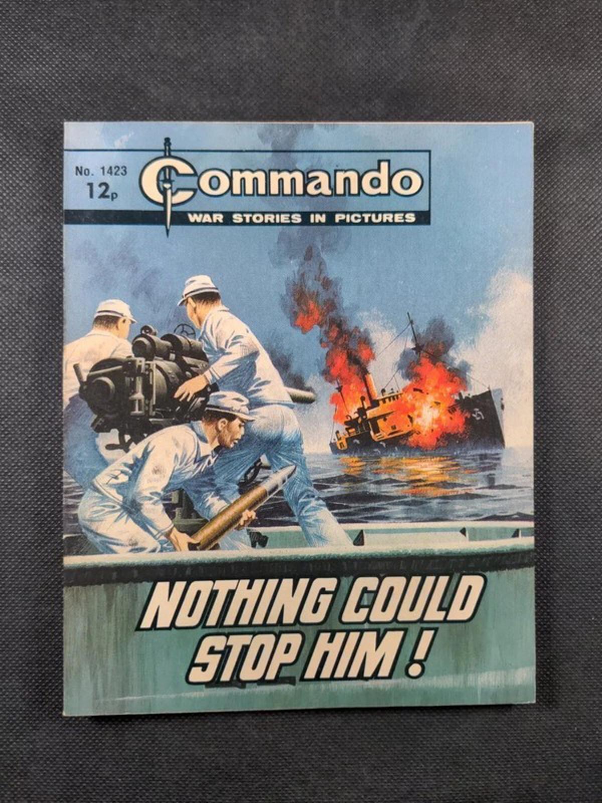 Commando Comic Issue Number 1423 Nothing Could Stop Him!