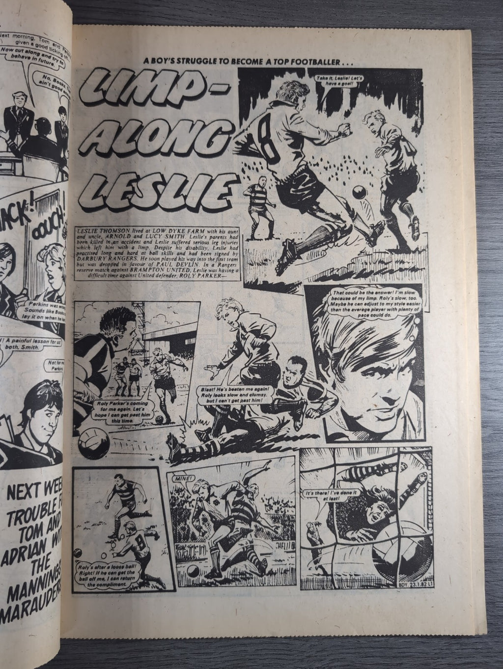 Buddy Comic Issue No 50 23rd January 1982 Vintage Retro Comic