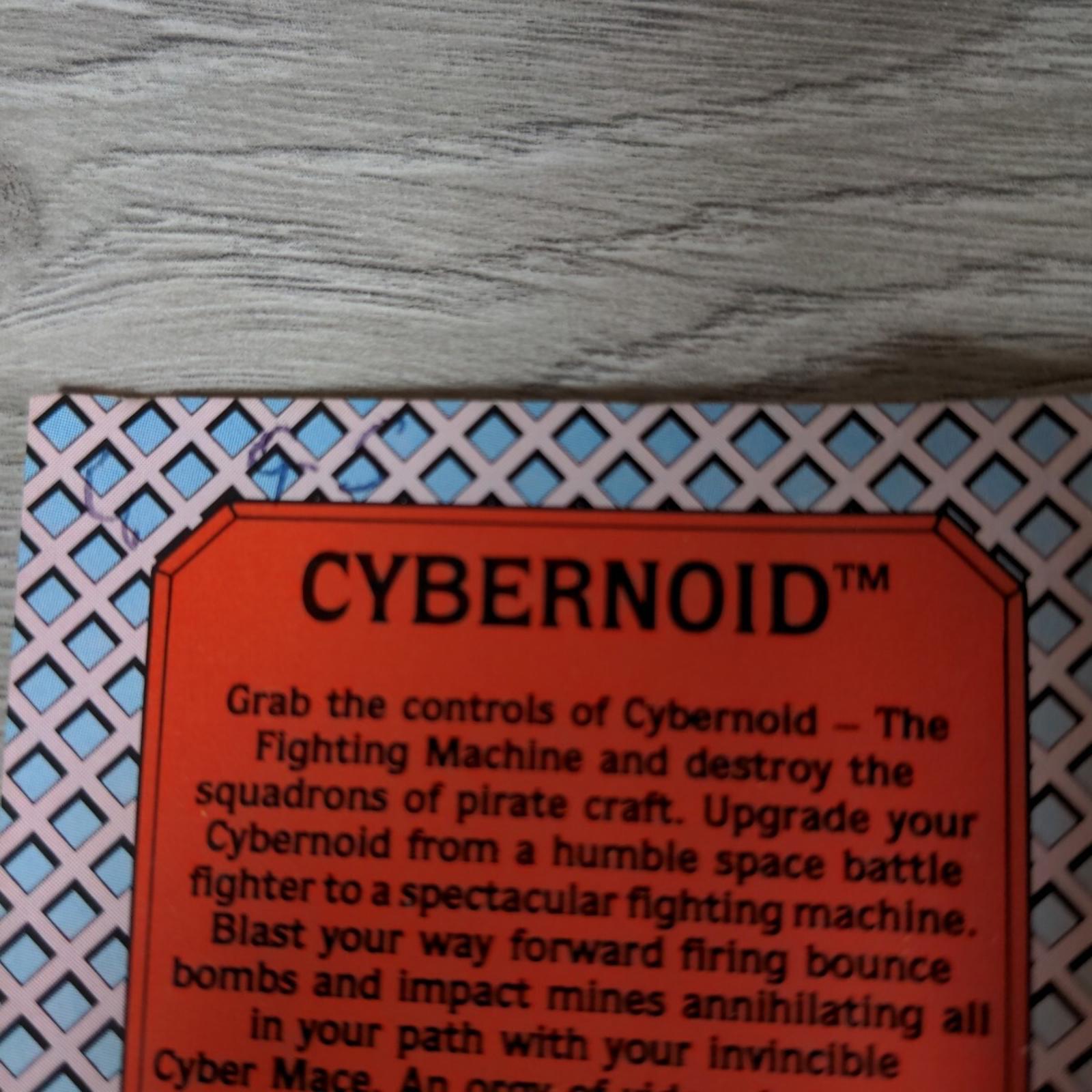 Cybernoid Commodore 64 C64 Game Cassette Tested & Working
