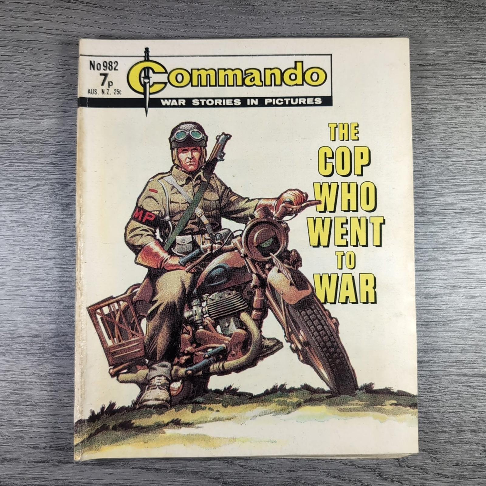 Commando Comic Issue Number 982 The Cop Who Went To War
