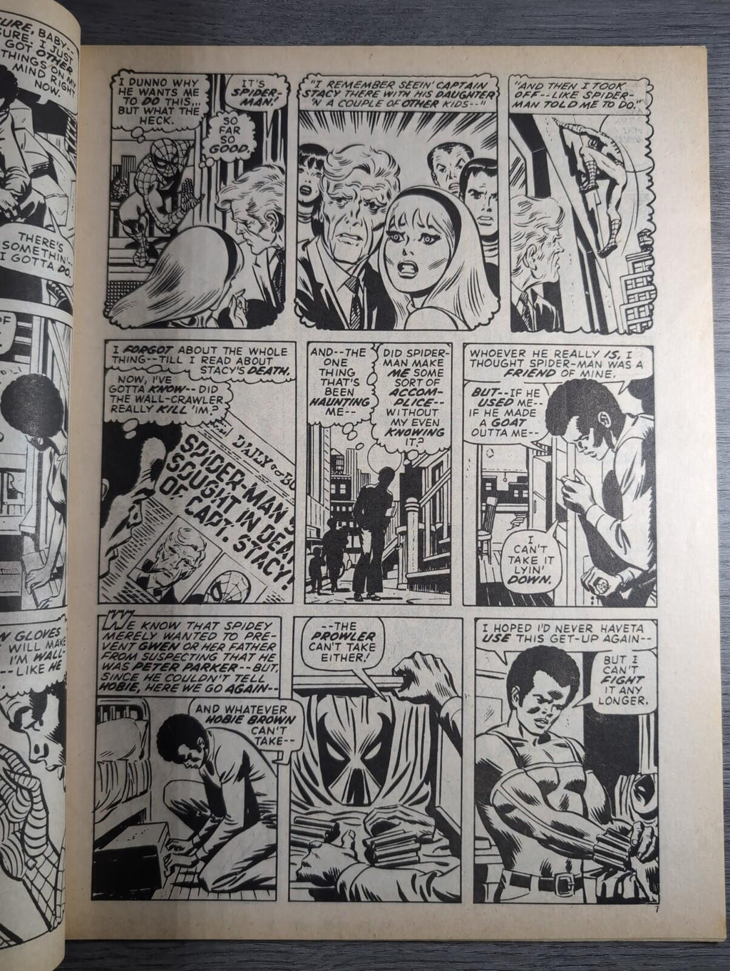 Spider-Man Comics Weekly No 123 Marvel Comics UK 21st June 1975 Vintage Comic