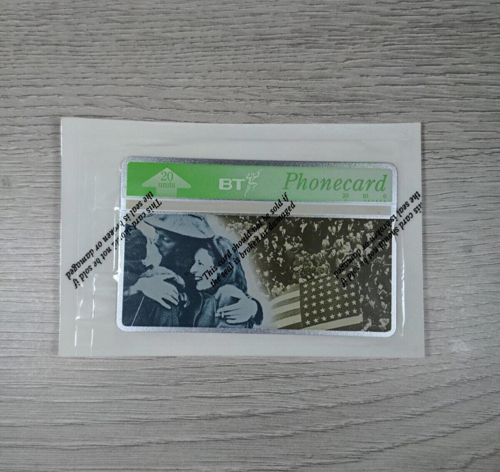 BT Phonecard 20 Units £2 The Time Of Our Lives 50th Anniversary Of VE Day Unused - Retrorama UK
