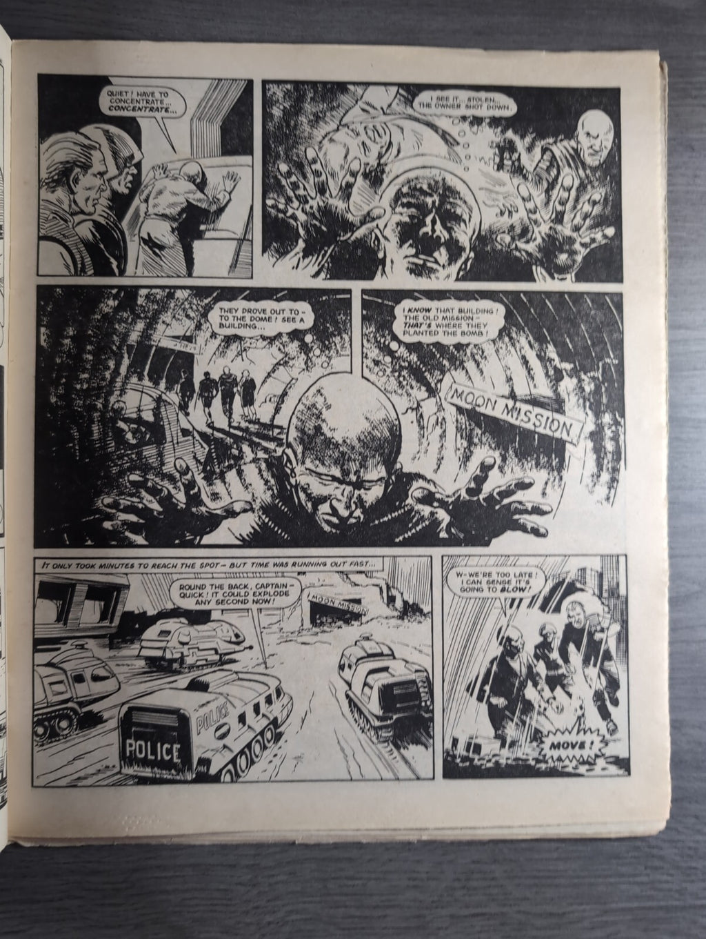 2000AD Prog 409 Featuring Judge Dread Comic 16th March 1985 Vintage Retro Comic
