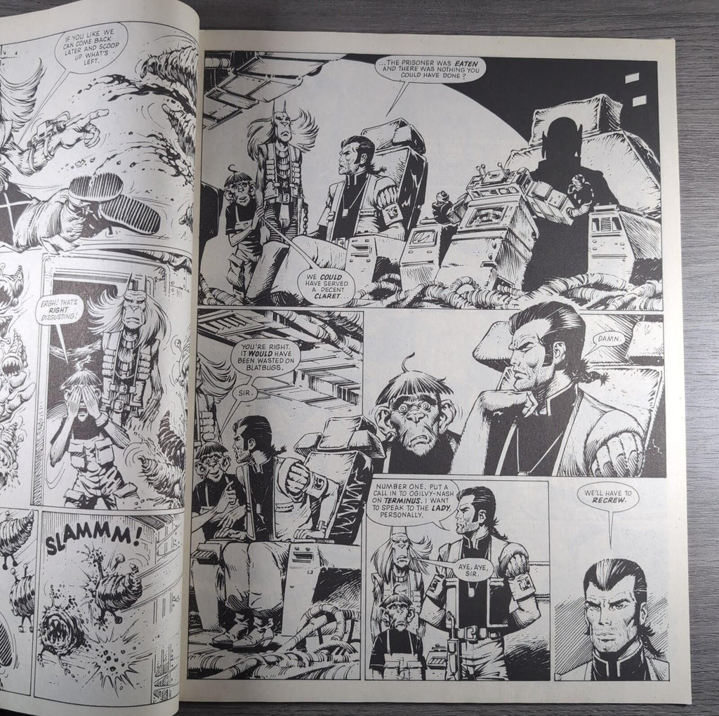 2000AD Prog 595 Featuring Judge Dredd 8th October 1988 Vintage Comic