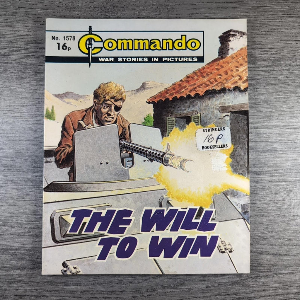 Commando Comic Issue Number 1578 The Will To Win
