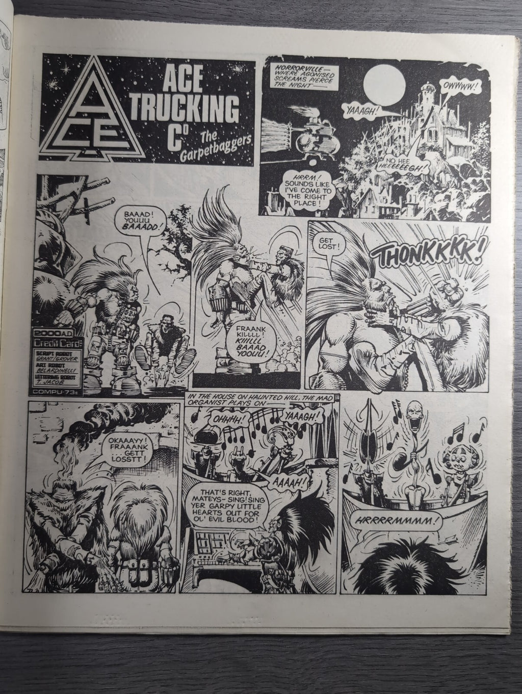 2000AD Prog 498 Featuring Judge Dread Comic 29th Nov 1986 Vintage Retro Comic