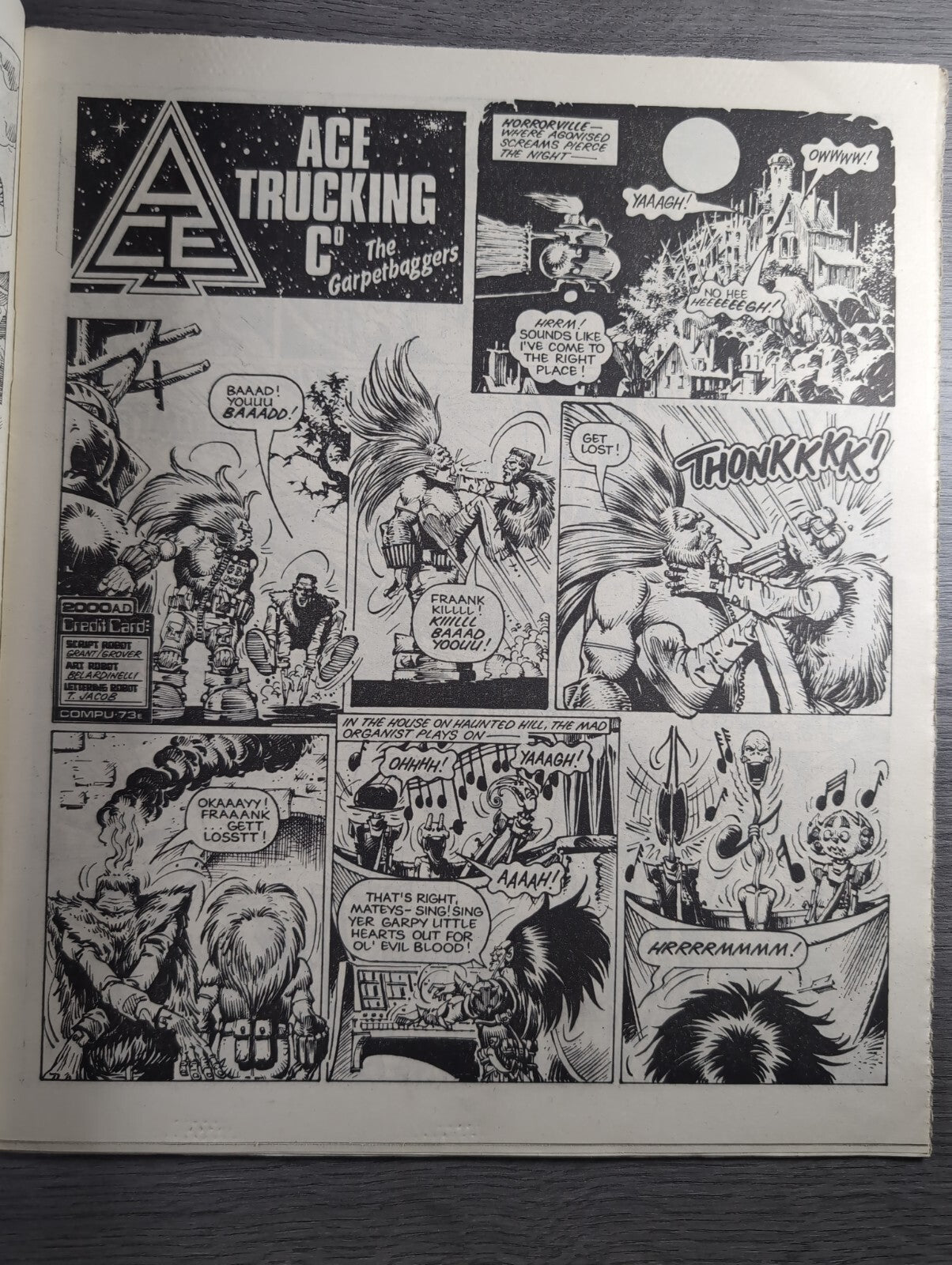 2000AD Prog 498 Featuring Judge Dread Comic 29th Nov 1986 Vintage Retro Comic
