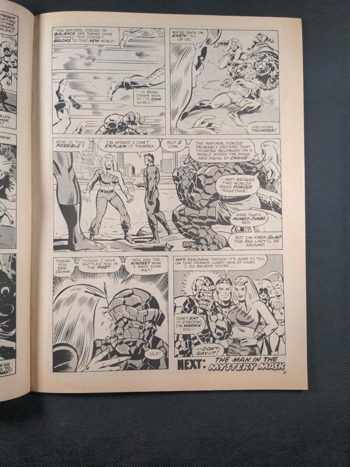 Marvel Comics The Complete Fantastic Four  No 21 February 1978 Vintage Comic