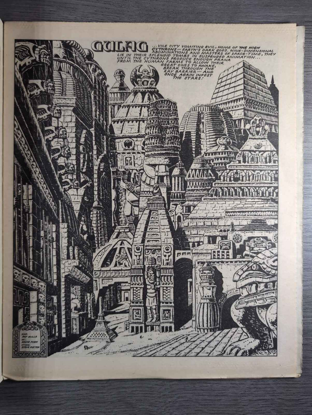 2000AD Prog 433 Featuring Judge Dread Comic 31st Aug 1985 Vintage Retro Comic