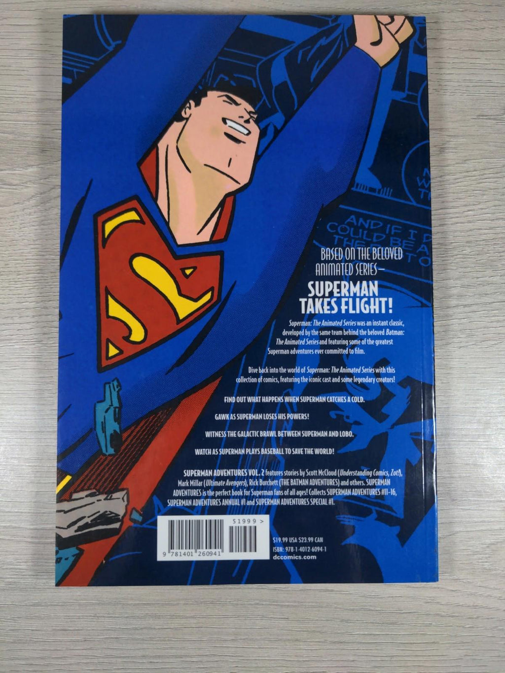 Superman Adventures Vol. 2 by Scott Mccloud DC Comics Paperback Comic Book 2016