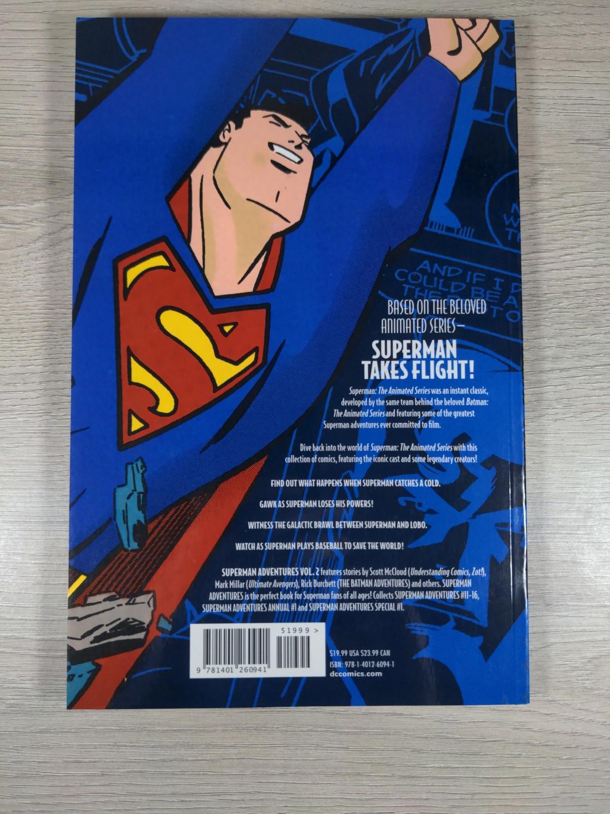 Superman Adventures Vol. 2 by Scott Mccloud DC Comics Paperback Comic Book 2016