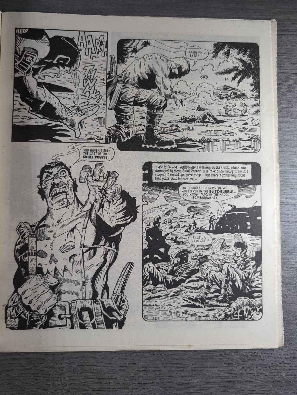 2000AD Prog 509 Featuring Judge Dread Comic 14th Feb 1987 Vintage Retro Comic