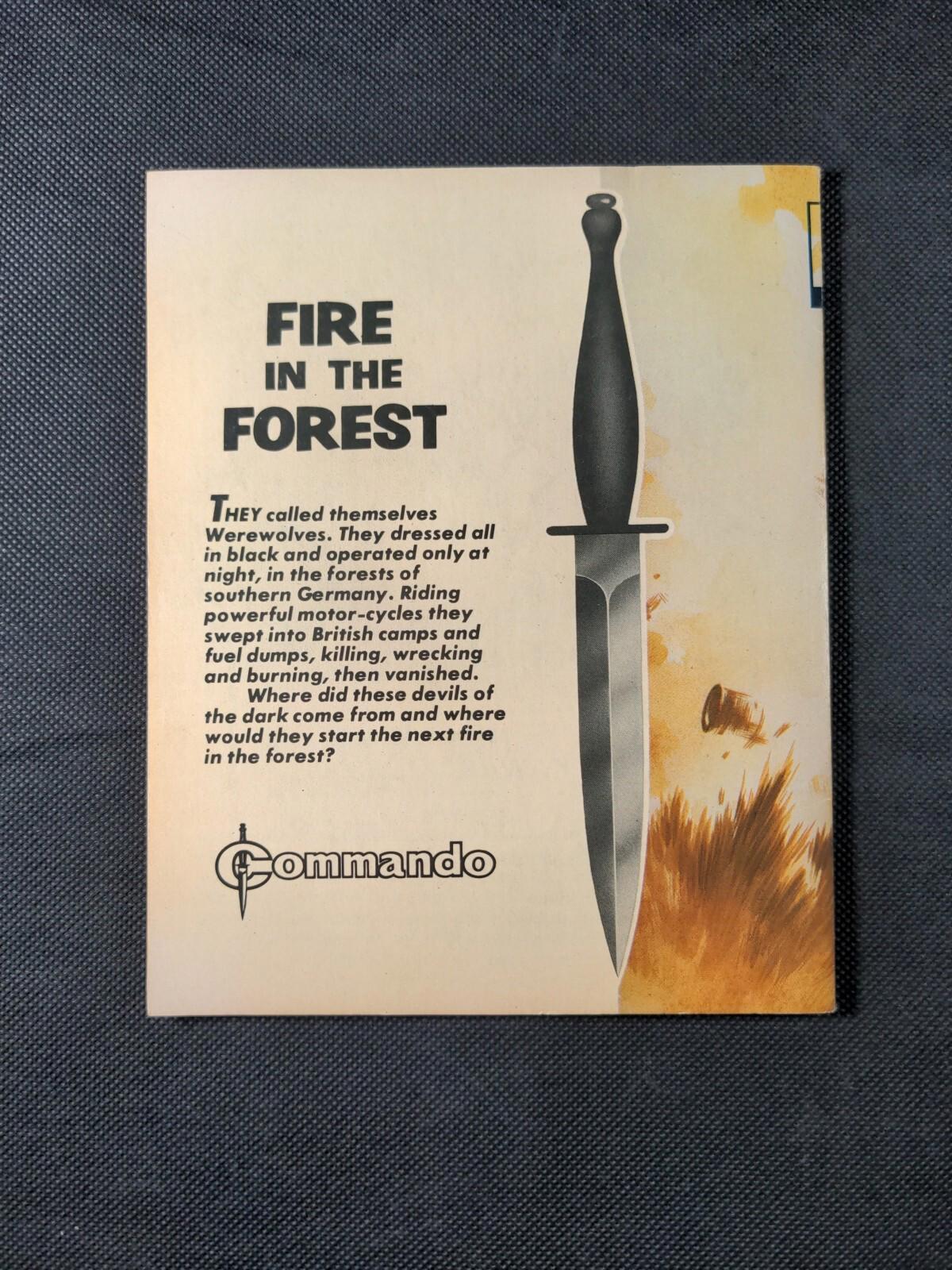 Commando Comic Issue Number 1440 Fire In The Forest