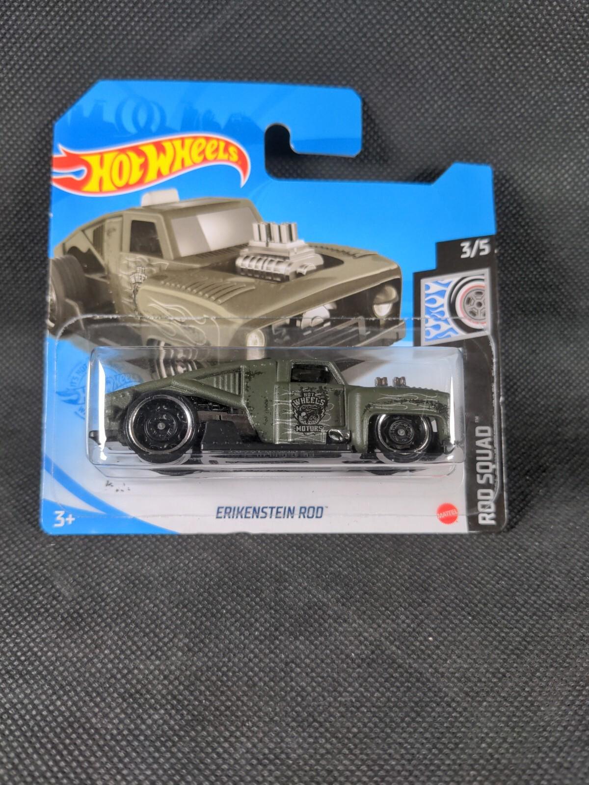 Hot Wheels - Erikenstin Rod-  Rod Squad 3/5 - 2021 - 120/250 Diecast Car - Retrorama UK