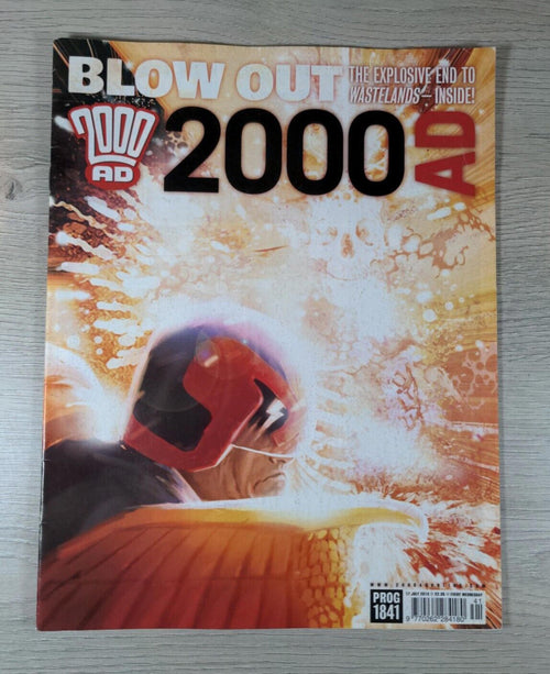 2000AD Comic Blow Out Prog 1841 Date 17 July 2013