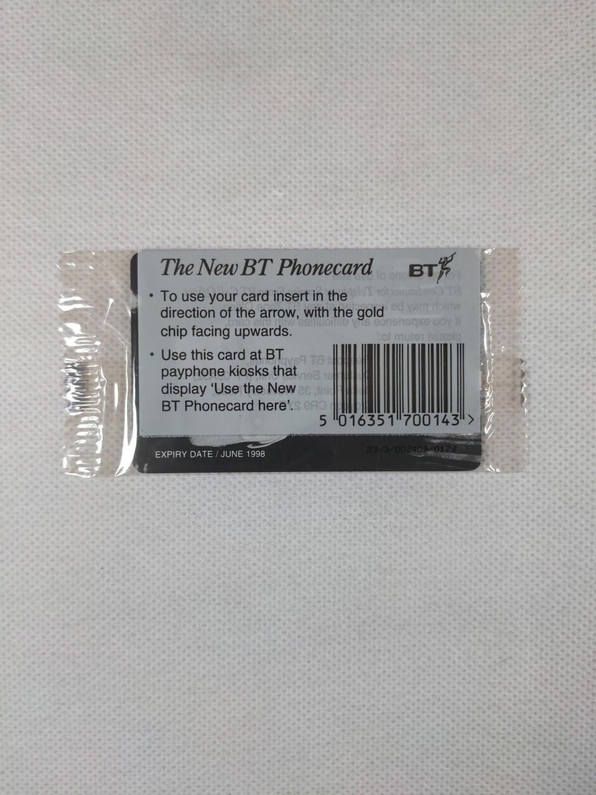 BT Phone Card GAP Store £5 Unused Vintage Chip Phonecard Unopened Sealed