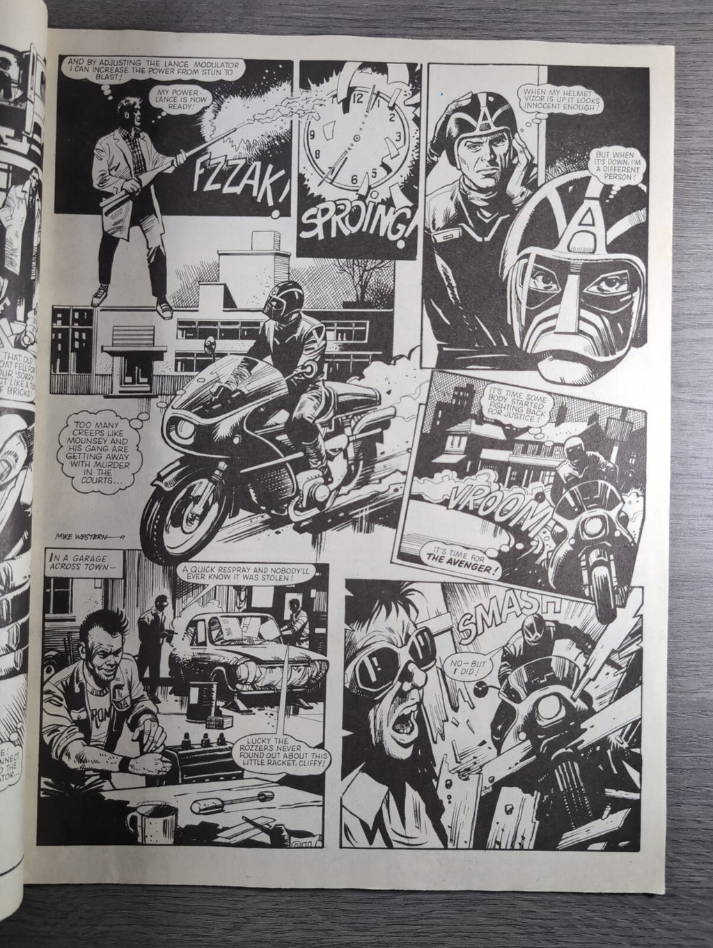 Eagle Comic Issue No. 259 7th March 1987 With Poster Vintage Retro UK Comic