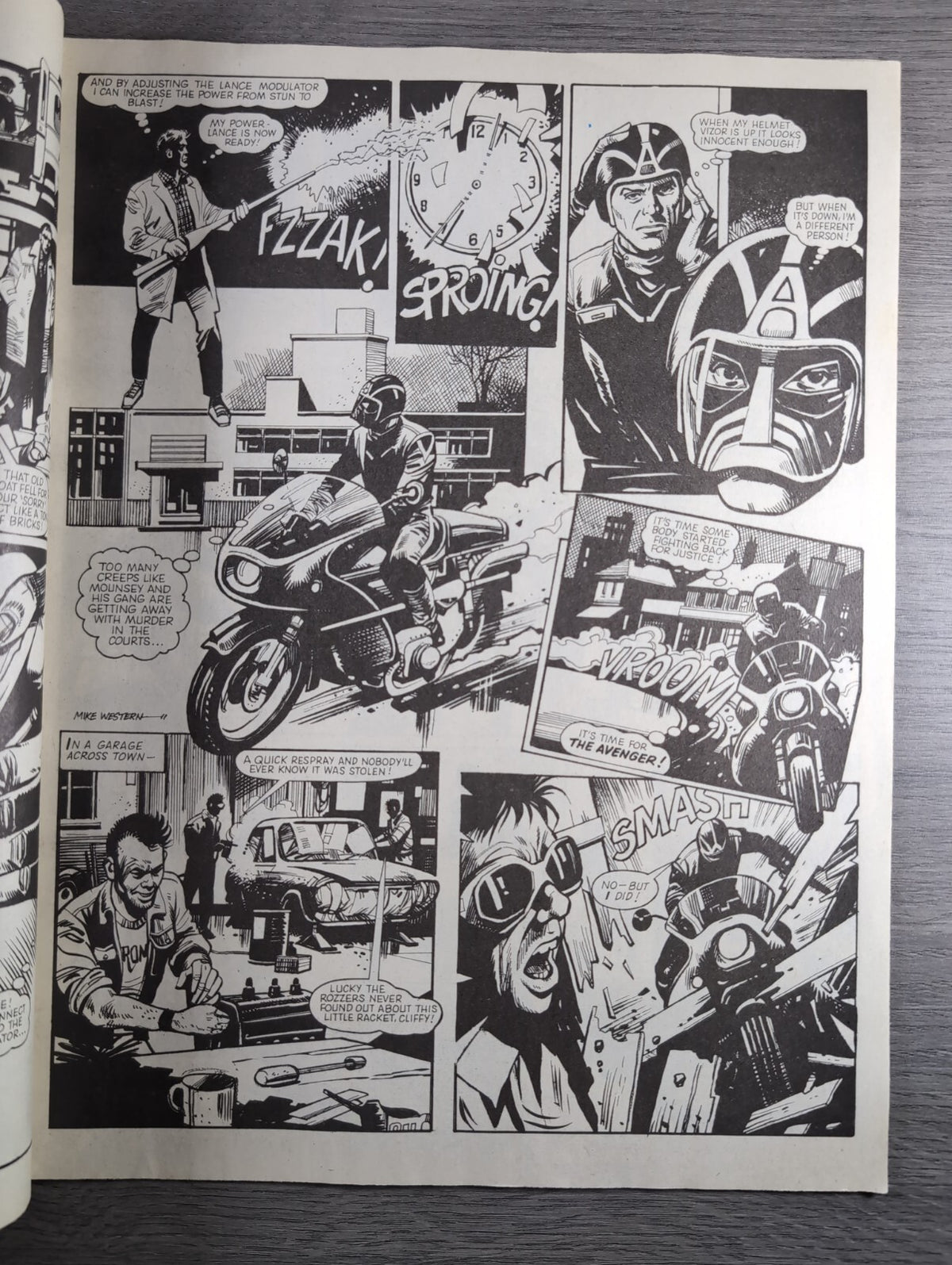 Eagle Comic Issue No. 259 7th March 1987 With Poster Vintage Retro UK Comic