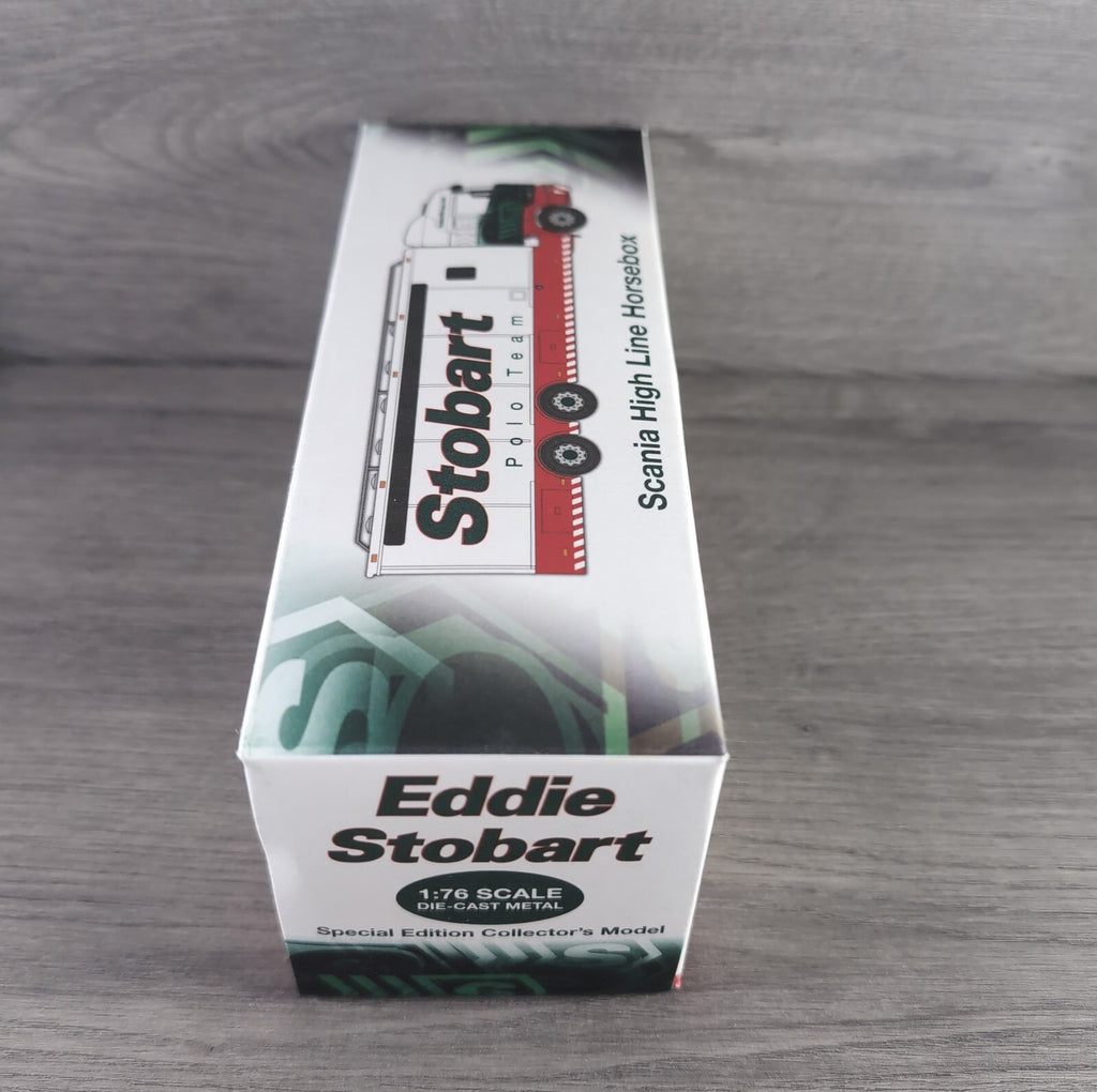 Atlas Editions Eddie Stobart Scania High Line Horsebox 1:76 Scale Die-Cast Model