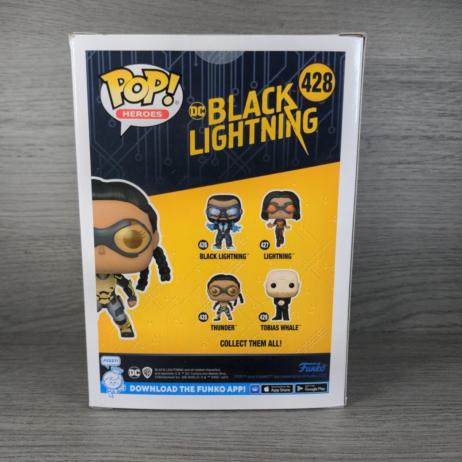 Funko Pop! Heroes Black Lightning Thunder #428 Vinyl Figure - Retrorama UK