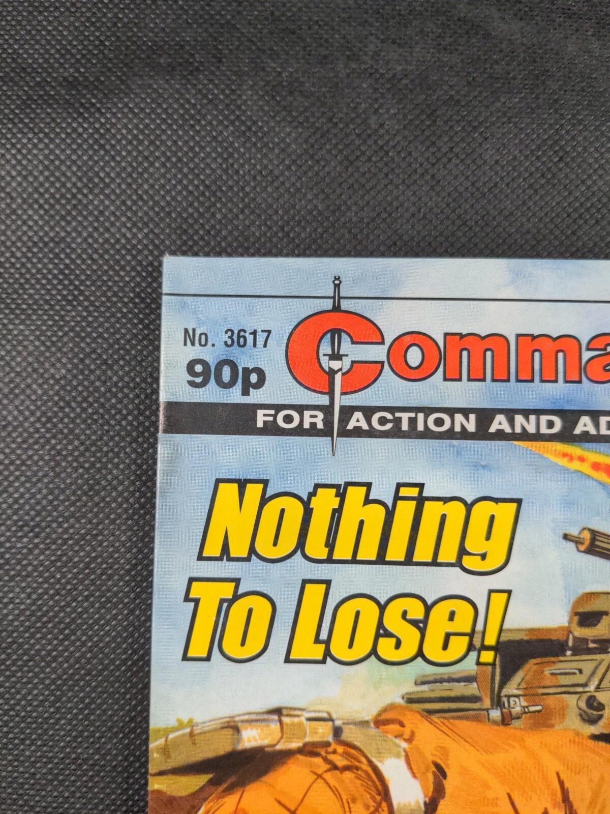 Commando Comic Issue Number 3617 Nothing To Lose!