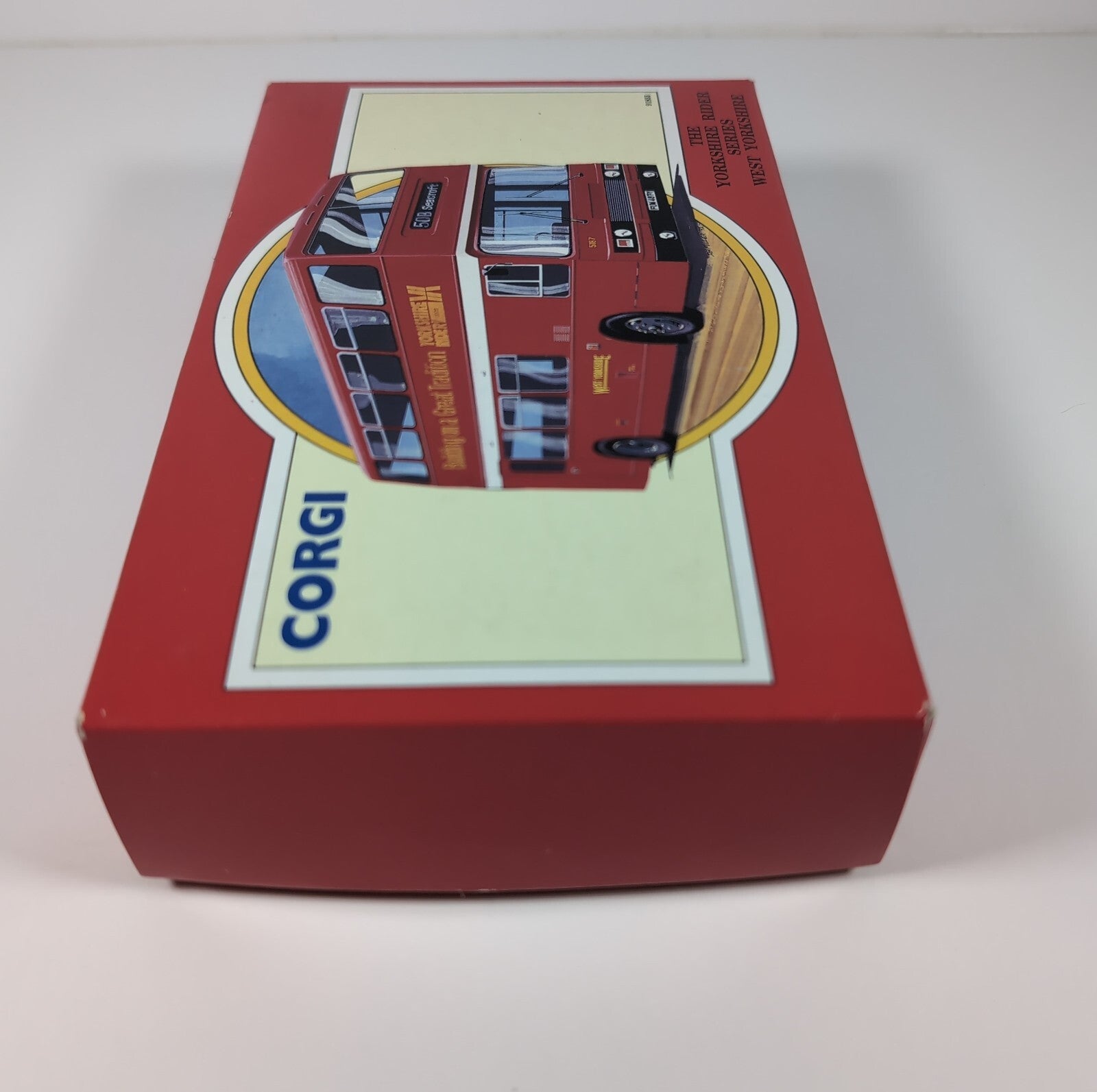 Corgi The Yorkshire Rider Series 91855 West Yorkshire Double Bus Die-Cast Model