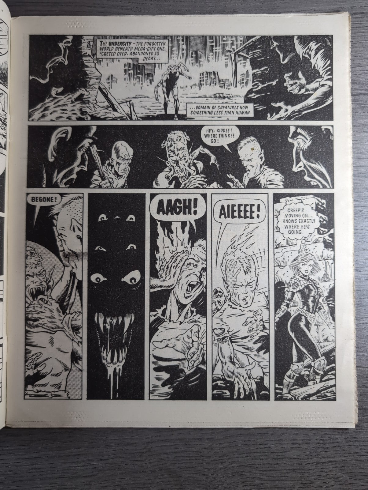 2000AD Prog 471 Featuring Juddge Dread Comic Date 24th May 1986 Vintage Comics