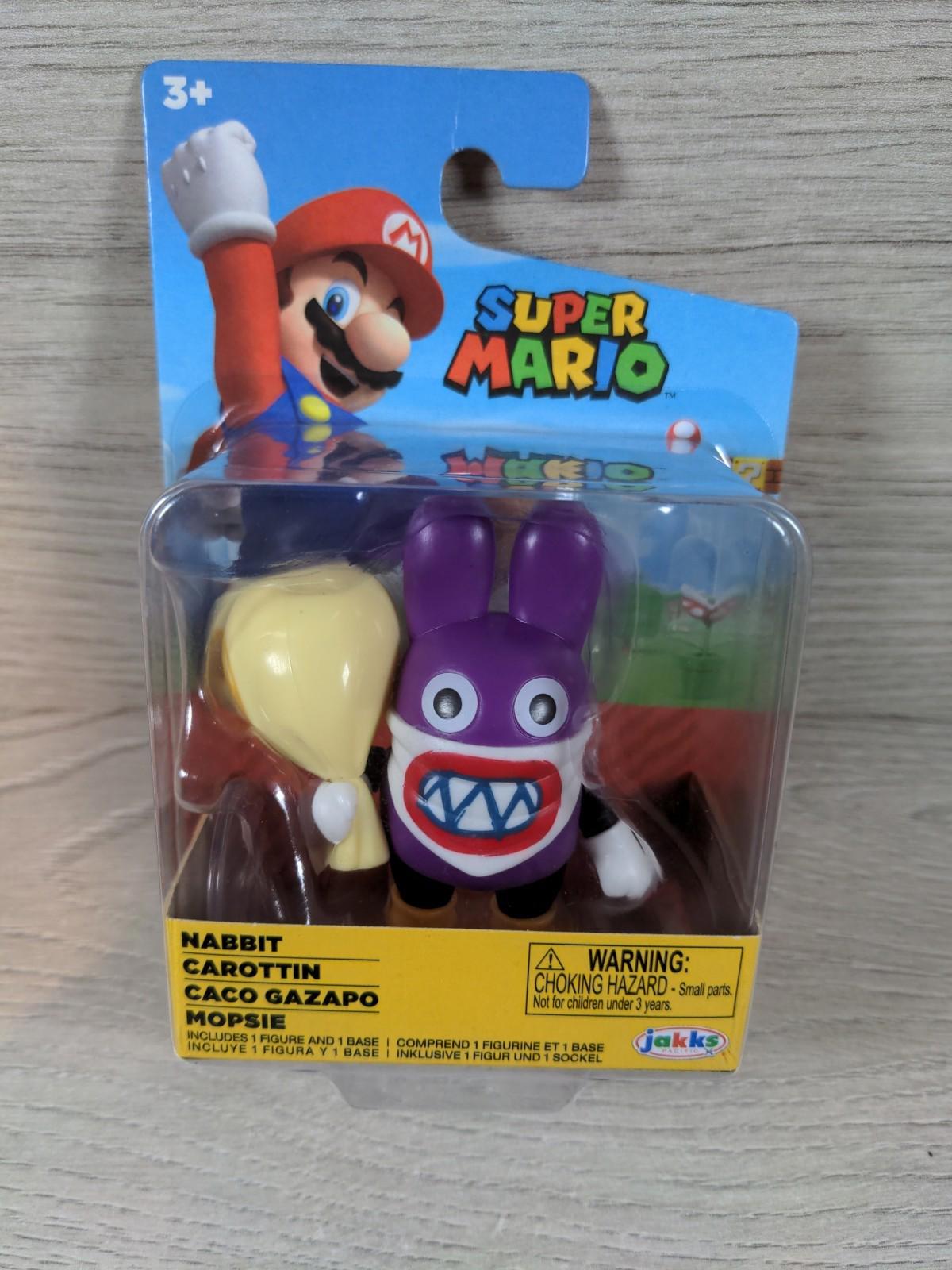Super Mario Nabbit 7cm Action Figure Jakks Pacific - Factory Sealed Pack