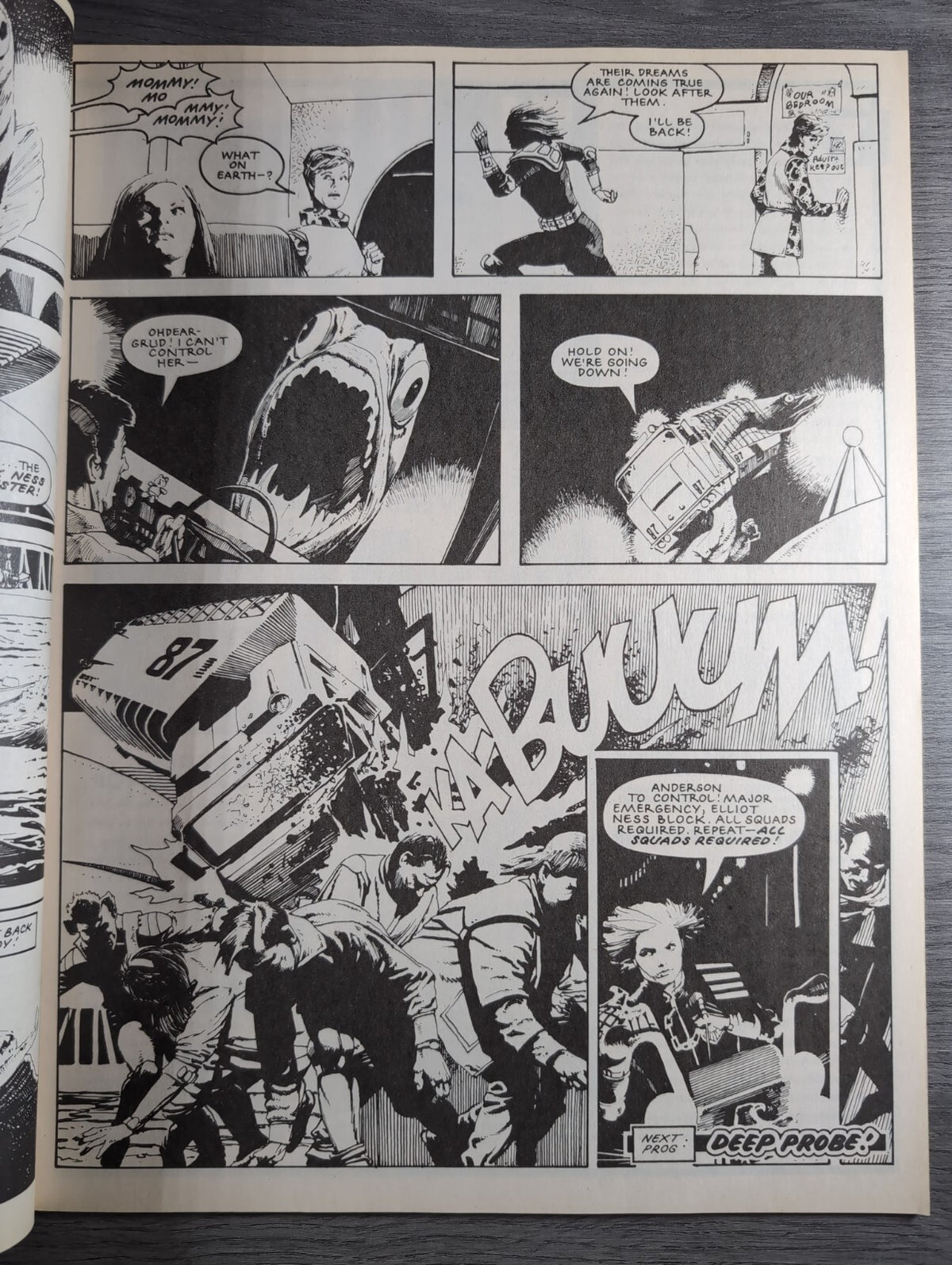2000AD Prog 640 Featuring Judge Dread Comic 19th Aug 1989 Vintage Retro Comic - Retrorama UK